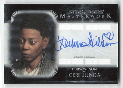 2020 Topps Star Wars Masterwork Debra Wilson Autograph