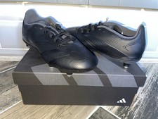 BNIB ADIDAS BLACK PREDATOR LEAGUE SG SOFT GROUND FOOTBALL BOOTS SIZE 1 PLS READ
