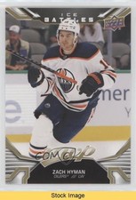 2022-23 Upper Deck MVP Gold Ice Battles Zach Hyman #107 READ 13bg