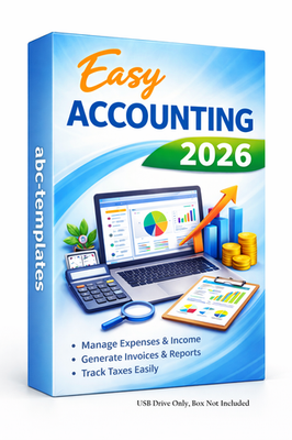 #ad Easy Accounting Personal amp; Small Business Software Bookkeeping Tax Filing 2026 $18.95