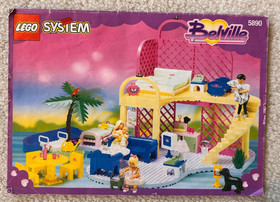 Vintage Lego Belville set 5890 - Pretty Wishes Playhouse; 100% complete w box