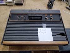 Atari 2600A Wood Grain Console, CX 2600A, No ...