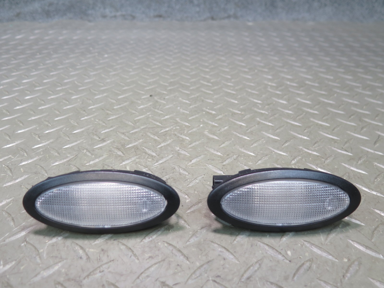 2008-2019 MASERATI GRANTURISMO M145 REAR DOME INTERIOR LIGHT LAMP SET OF 2
