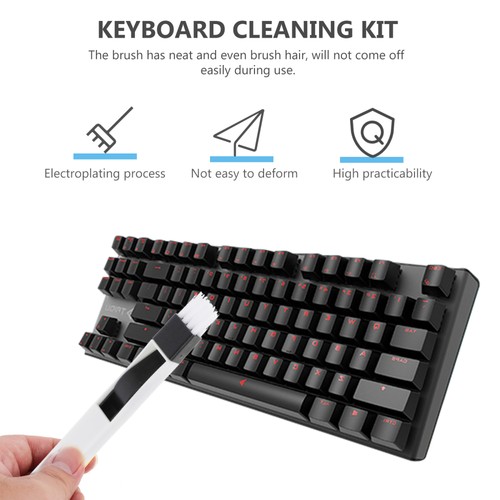 Keycap Removal Tool Small Brush for Keyboard Pry Puller Kit Remover - Afbeelding 3 van 12