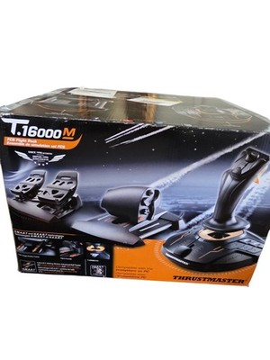 Thrustmaster T.16000M FCS Flight Pack TFRP Rudder FCS Joystick & TWC5 Throttle