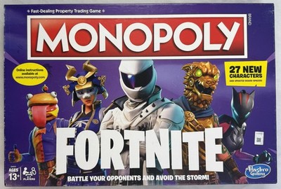 Hasbro Gaming Monopoly Fortnite Brettspiel 27 Charaktere Battle Royale Englisch