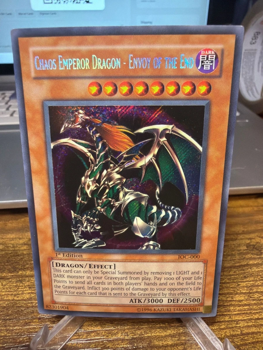 Konami Yu-Gi-Oh! TCG Invasion of Chaos Secret Rare Individual