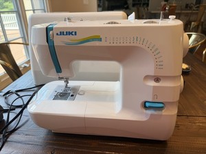Juki HZL-353ZR-C Compact Sewing Machine with Portable Carrying Roller Case