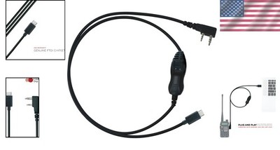 PC03 USB-C Programming Cable for Kenwood K1 Radios – FTDI Chipset