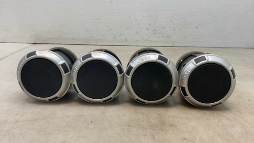 Jeep JK JKU Wrangler OEM Set 4 Silver Trim Heater Dash AC Vents 2011-2017 159825