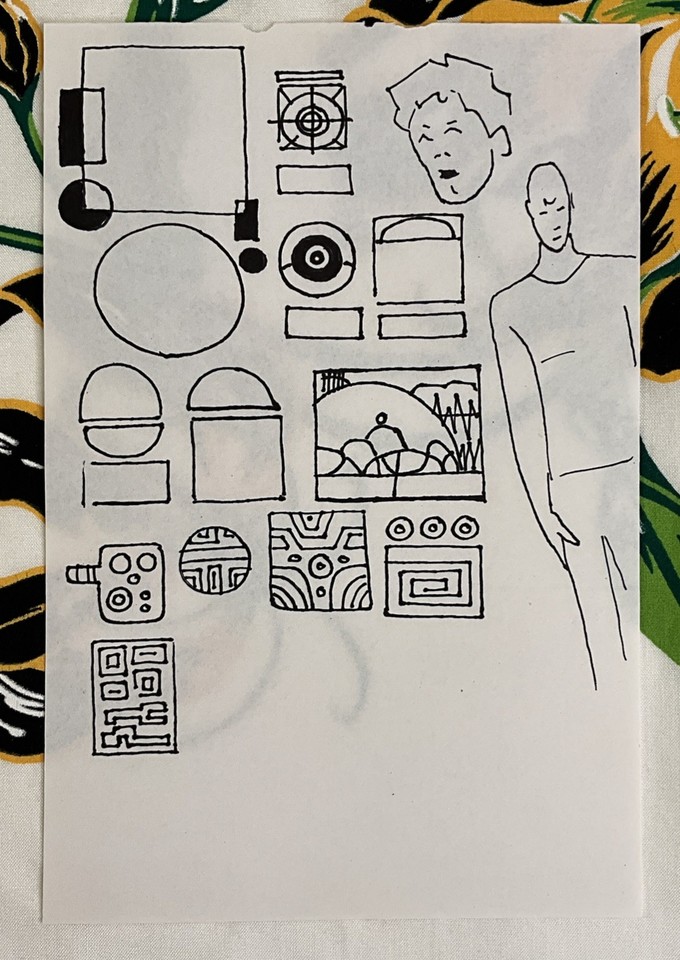 Alex Toth original sketch art Comic Art