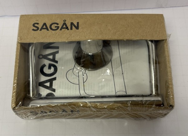 Soporte de papel higiénico IKEA CROMO SAGAN 600.755.68 de Richard Clack