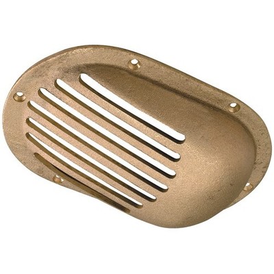 Perko 5'' X 3-1/4'' Scoop Strainer Bronze Made In The Usa 0066DP2PLB