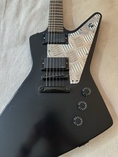 Epiphone Gothic Explorer Korea 2002 w/ EMG Pickups Electric Guitar-Matte Black