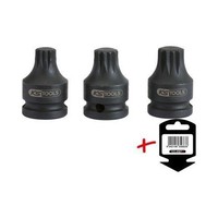 1/2 Zoll Kraft-Bit-Stecknuss Xzn,Kurz,M14 Auf HäNger KS Tools 515.1171-E