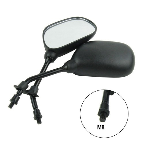 Stylish and Functional Scooter Rearview Mirror with M8 Orthodontic Thread - Picture 3 of 5