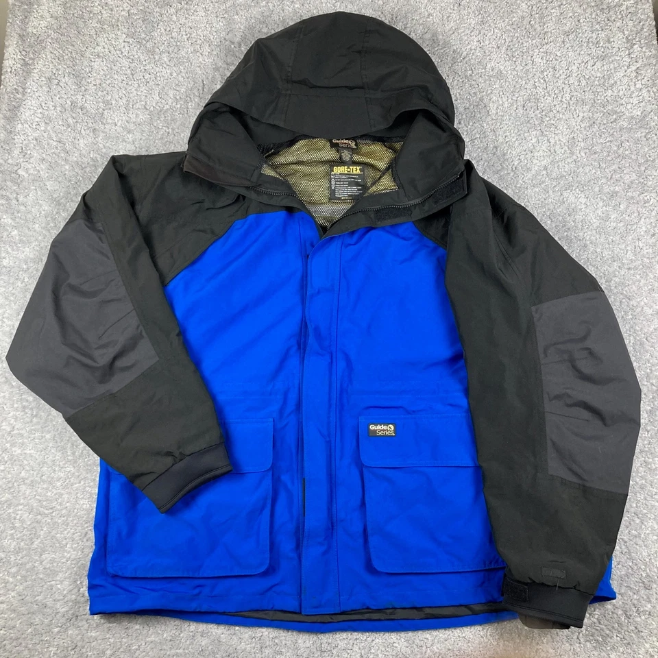 Gore-Tex Gander Mtn Guide Series Rain Gear Rain Jacket & Bib Overall 4XLT/4XL - Image 2 of 4