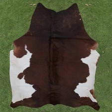 100 Real Natural Area Cow Hair On Cowhide Skin Floor Rug Carpet 63"x59" CC1398