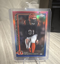 Topps Chrome Parallel Trey Hendrickson #91 Cincinnati Bengals NFL