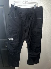 men's The North Face Slashback Cargo snow pants in black Sz XL