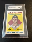 Aaron Judge 2023 Topps ‘88 Design All-Star Card # 88AS-29 SGC 10 Yankees