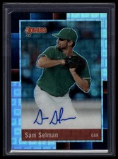 2022 Donruss Optic #R88S-SS Sam Selman Retro 1988 Signatures Pandora Prizm #/8