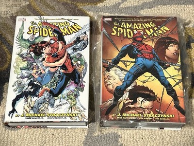 AMAZING SPIDER-MAN BY J MICHAEL STRACZYNSKI OMNIBUS Volume 1 &2 | eBay