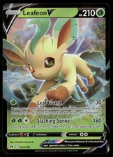 Leafeon V 013/159 Holo V Rare Crown Zenith Pokemon NM/M