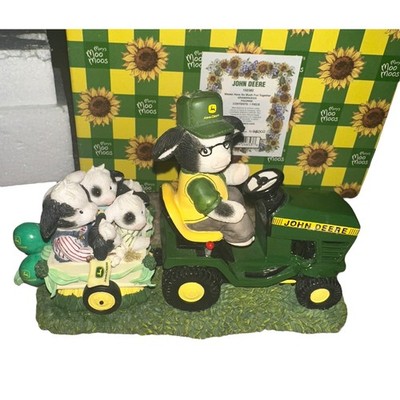 Marys Moo Moos John Deere Weee Have So Much Fun Cow Parade Figurine 102382