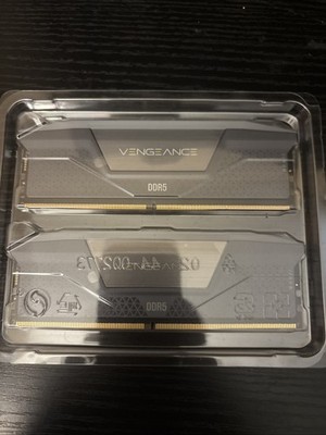 Corsair VENGEANCE RGB 32GB (2 x 16GB) DDR5-6000 PC5-48000 CL36 Desktop Memory