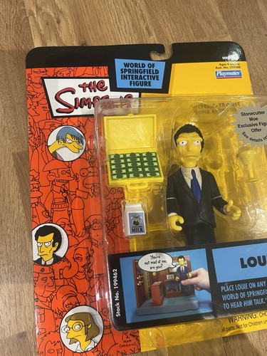 THE SIMPSONS SERIES 14 LOUIE WOS PLAYMATES INTERACTIVE FIGURE - Picture 2 of 13