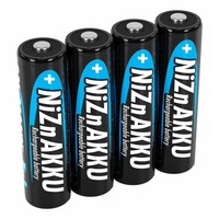 1X4 Ansmann Nizn Akku Mignon Aa 2500 Mwh Akku