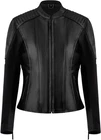 MotoGirl Amelia Leather Black