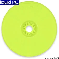 Pro-Line 280002 1/8 Velocity VTR 4.0 Zero Offset Wheels Yellow 17mm hex (4)