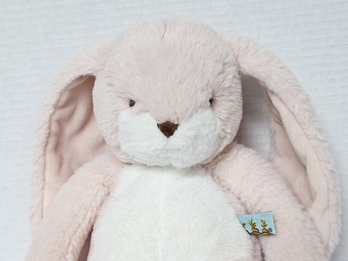 Bunnies By The Bay Little Nibble Pink Bunny Rabbit Plush Soft Stuffed Animal 12" - Picture 6 of 10