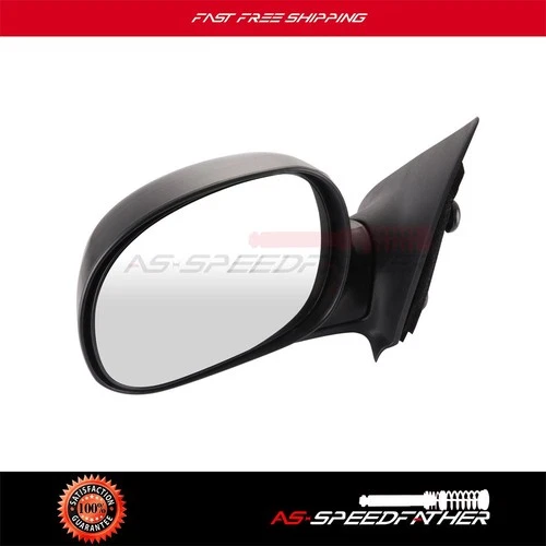 Power Manual Fold Black For 1997-04 Ford F150 Left Side View Mirror High Quality