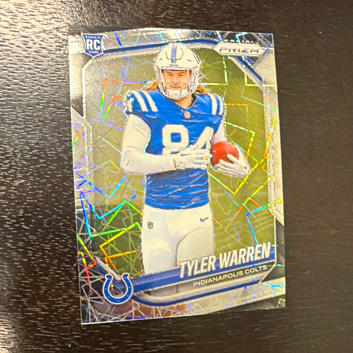 Tyler Warren Panini Prizm #339 Lazer