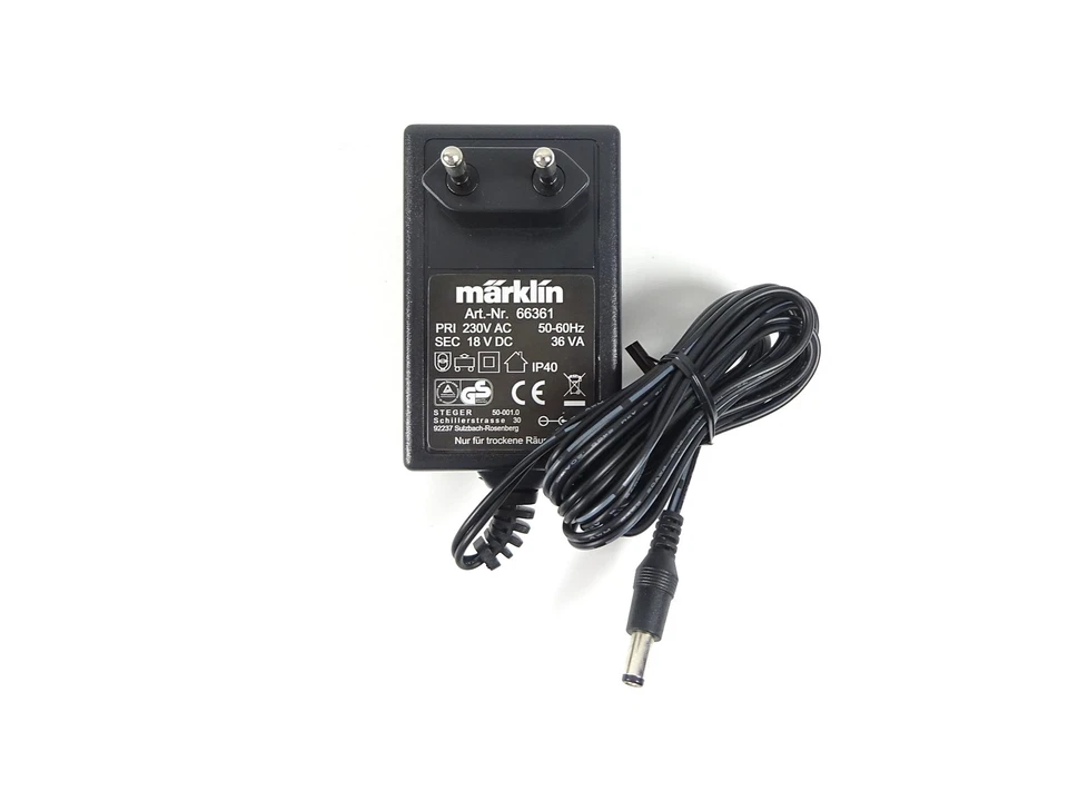 Märklin Schaltnetzteil 36 VA 230 Volt 66361 OVP