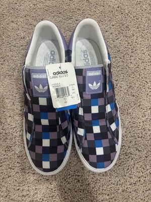 Vintage Adidas Classic Vulc Slip On Original Men's Shoes Size 10.5