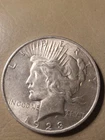 1923 PEACE SILVER DOLLAR HI GRADE GENUINE U.S. MINT RARE KEY COIN 8728