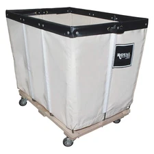 ROYAL BASKET TRUCKS G06-CCW-PMA-3UNN Permanent Liner Basket Truck,6 Bu,Canvas 4W