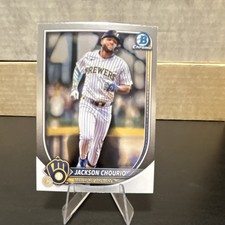 Topps Bowman Chrome 2025 Jackson Chourio Milwaukee Brewers Base #40