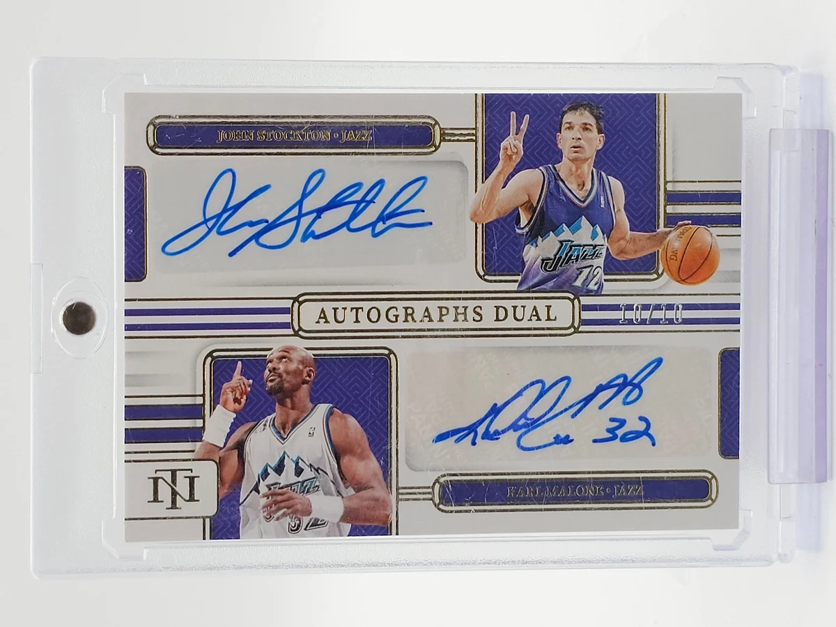 Panini John Stockton Basketball Serial Numbered Sports Trading