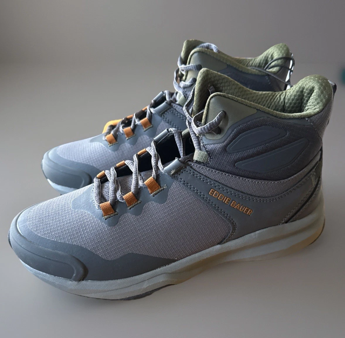 Eddie Bauer Rapoza Men's Outdoor Boot Size 9.5 Grey Hiking Camping
Opens in a new window or tab