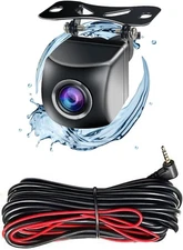 PRUVEEO 1080P Back Up Camera, Rear Camera with 2.5mm to 4 Pin View... 