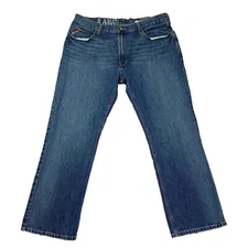 Ariat M4 Low Rise Boot Jeans Mens 40x32 (actual 41x31) Blue Medium Wash