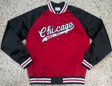 Mitchell & Ness Cooperstown Collection MLB Chicago White Sox Satin Jacket Size L