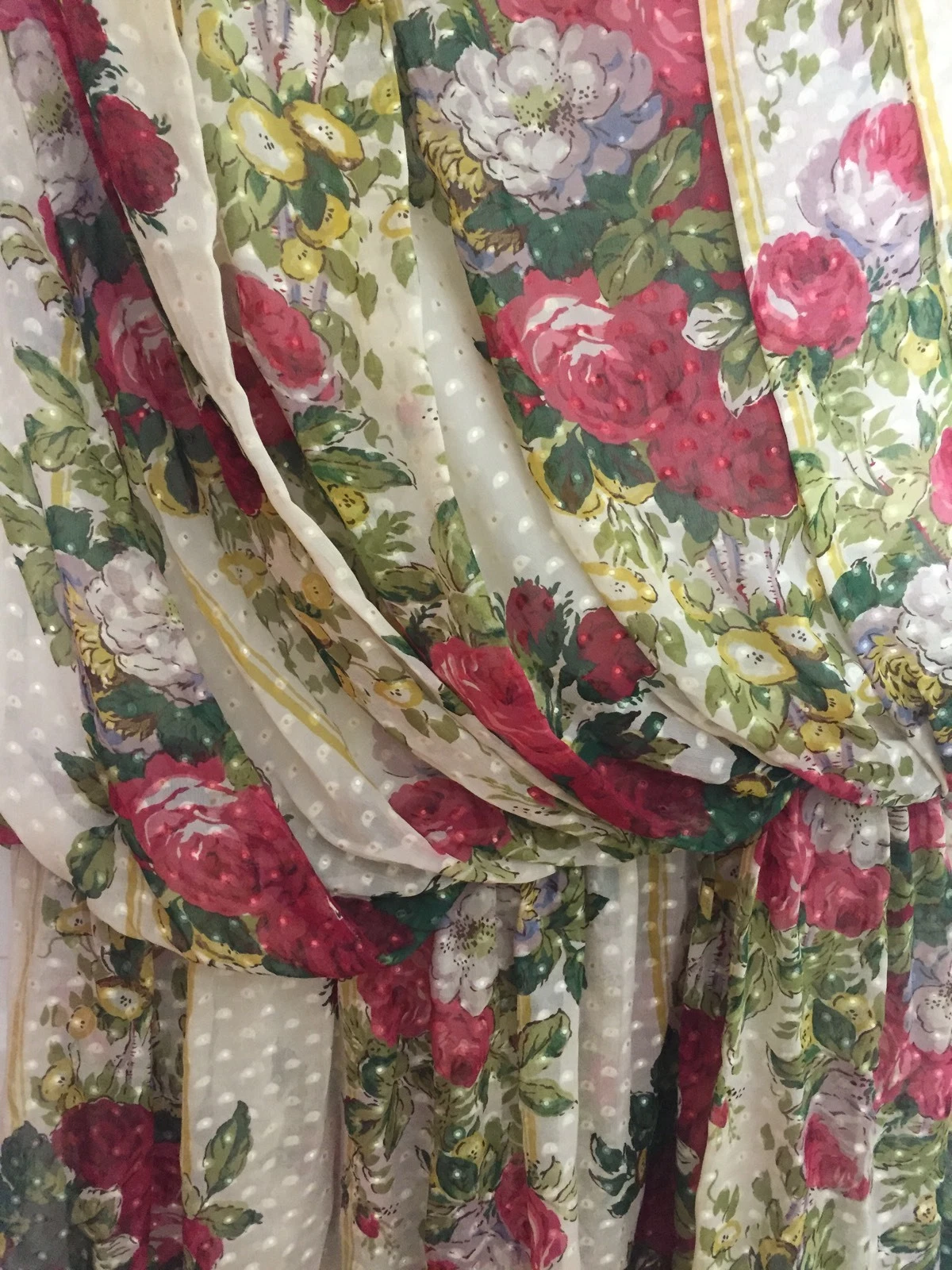 Splendido ABITO KENZO senza spalline vita floreale in seta taglia 44