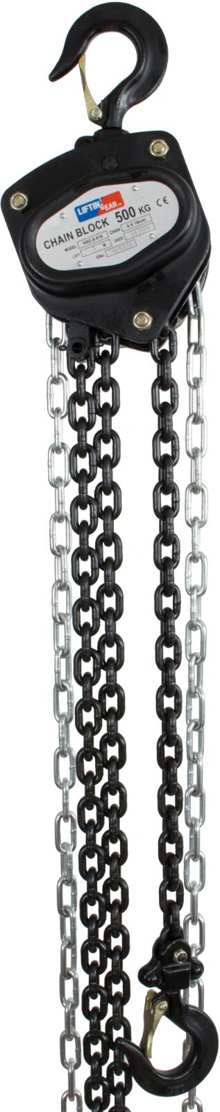 500kg 20mtr Chain Block Lifting Tackle Crane Hoist Manual Gantry Hand Pulley