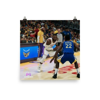 2021 NBA Season Golden State Warriors Vs Los Angeles Lakers Photo